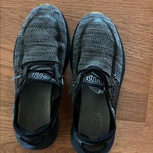 Hey Dude Men's Black Slip-On Shoes